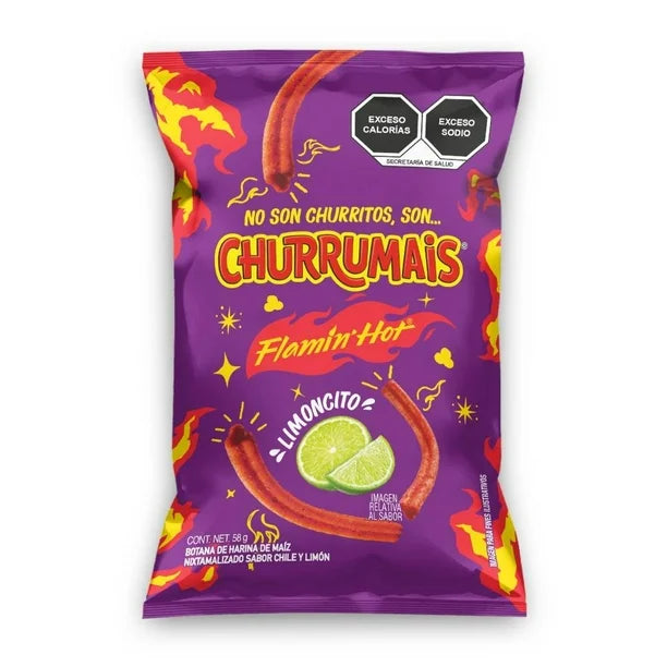 Mexixan Churrumais Flamin' Hot 185g