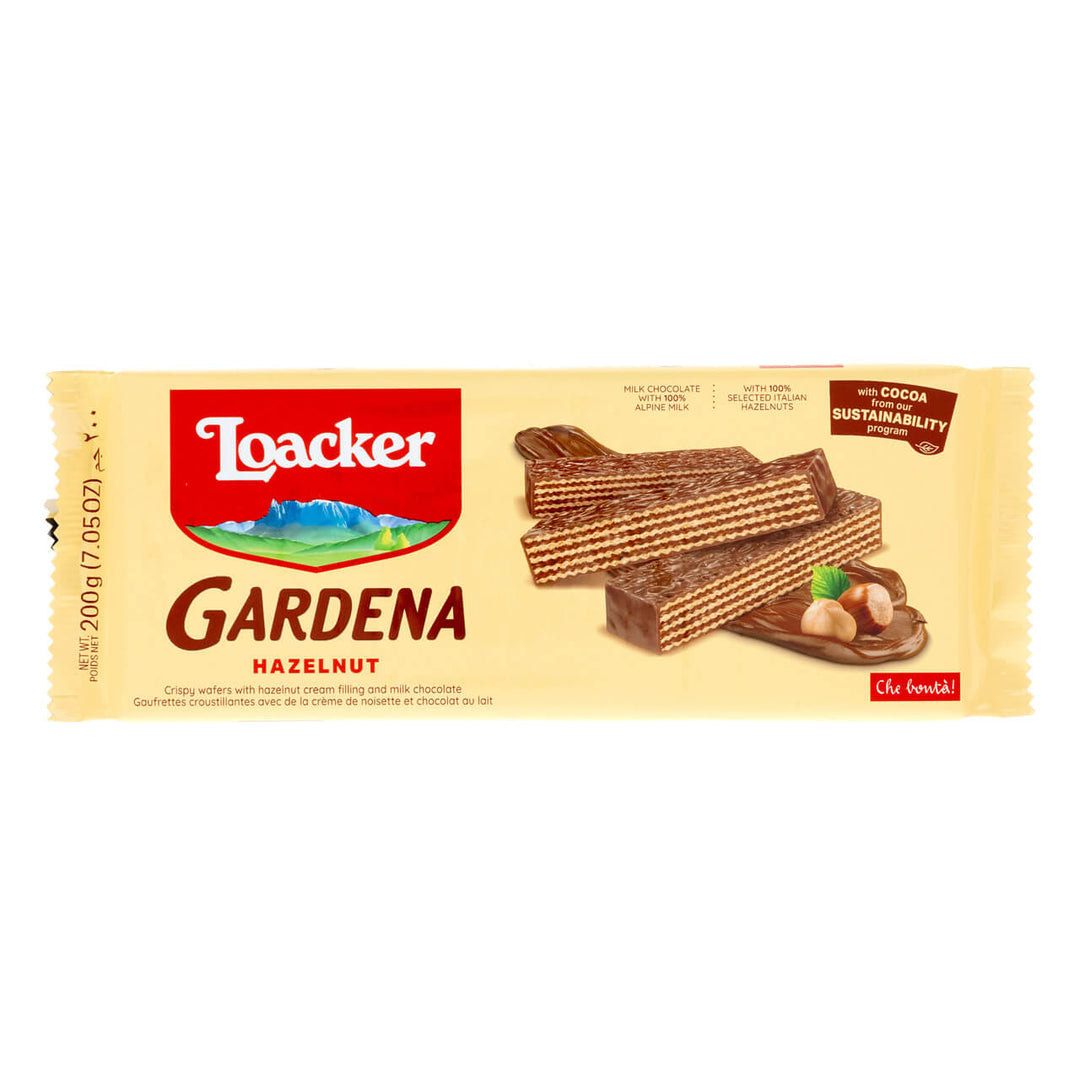 Loacker Gardena Hazelnut Wafer 200g