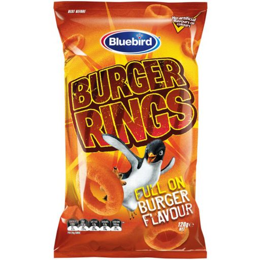 BLUEBIRD Burger Rings 120g