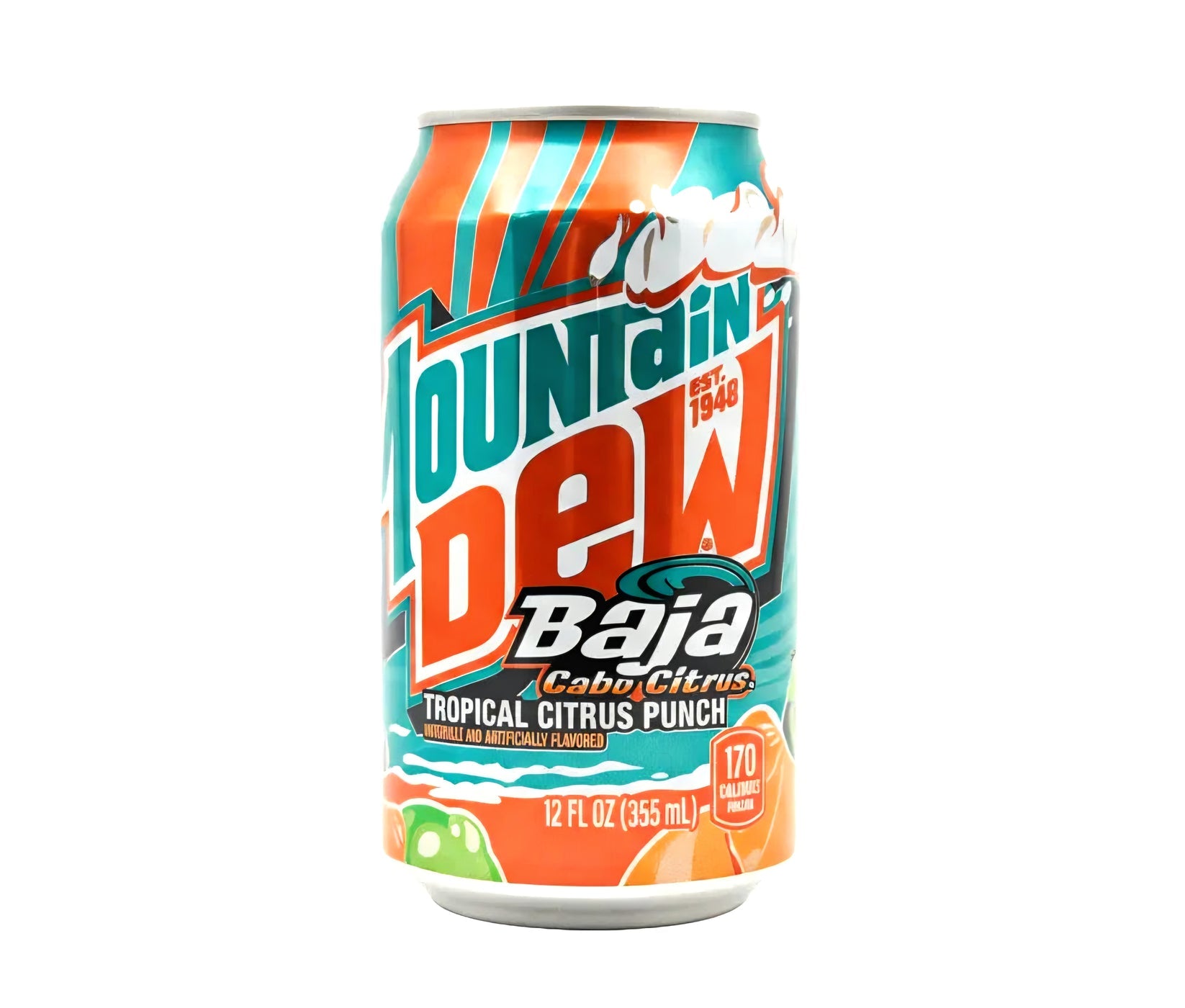 MTN DEW Baja Cabo Citrus 355ml