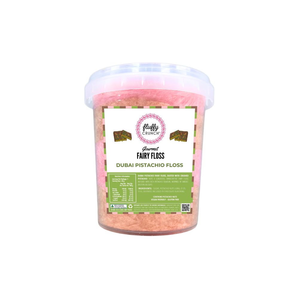 Fluffy Crunch Dubai Pistachio Floss 50g