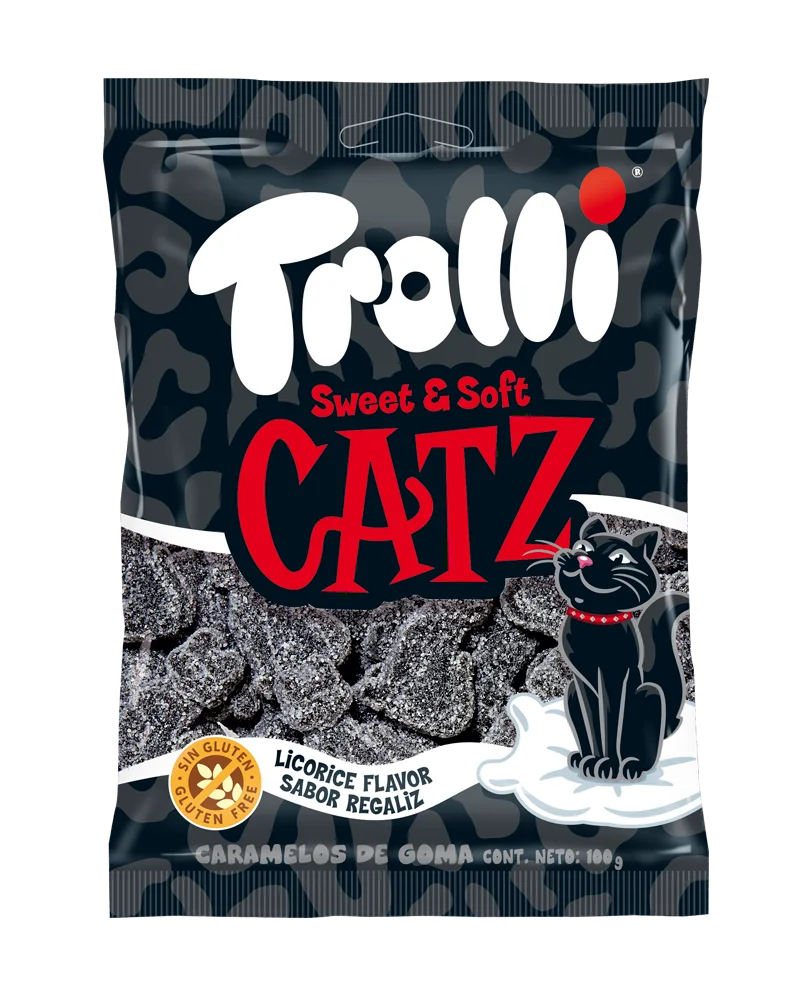 TROLLI Sweet & Soft Catz 100g