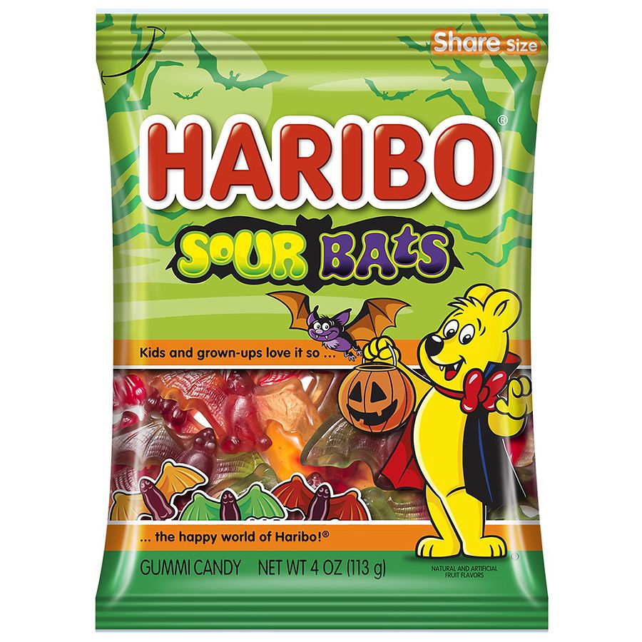 Haribo Sour Bats 113g