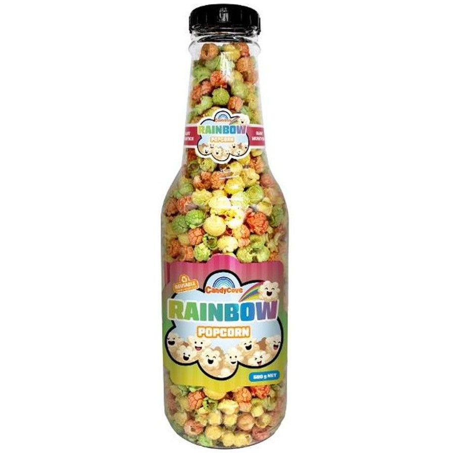 CandyCove Popcorn Rainbow Bottle 260g