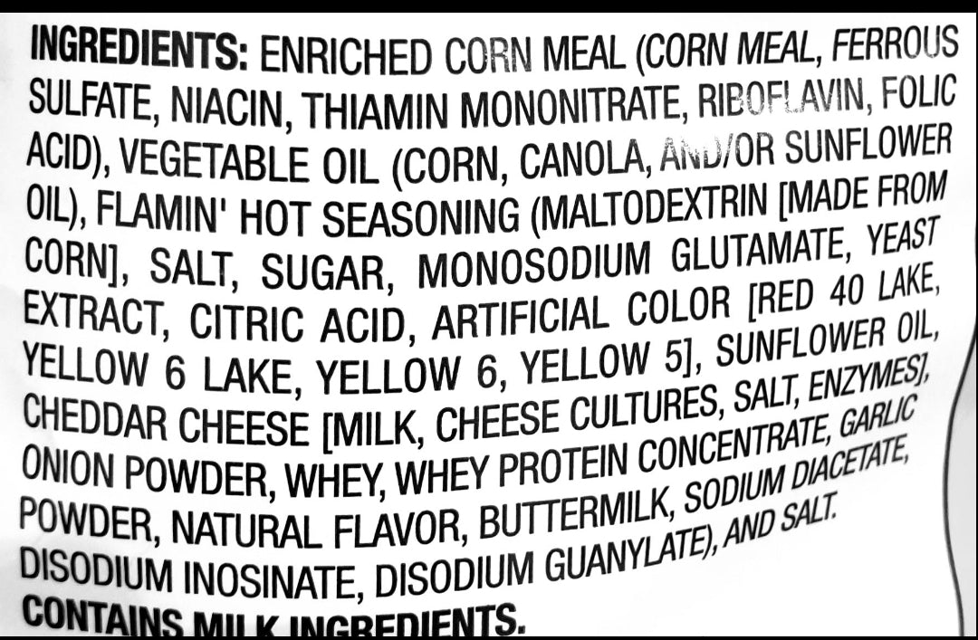 CHEETOS Flamin' Hot Crunchy 226.8g