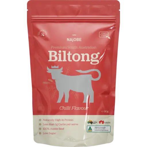Najobe Biltong Chilli Flavour 45g