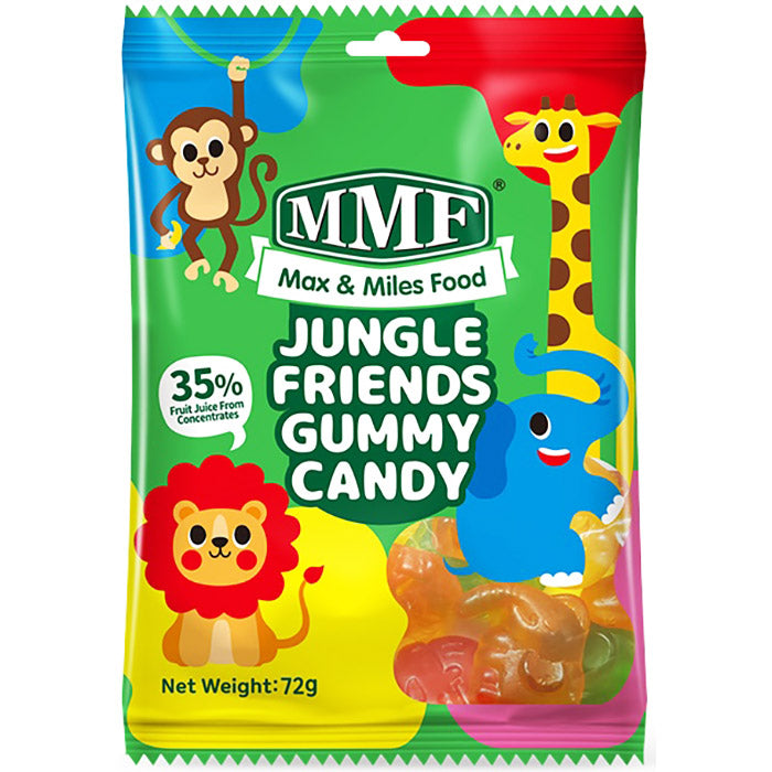 MMF Fizzy Jungle Friends Gummy Candy 72g