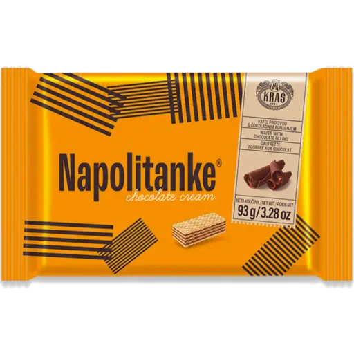 KRAS Napolitanke Chocolate Cream 187g