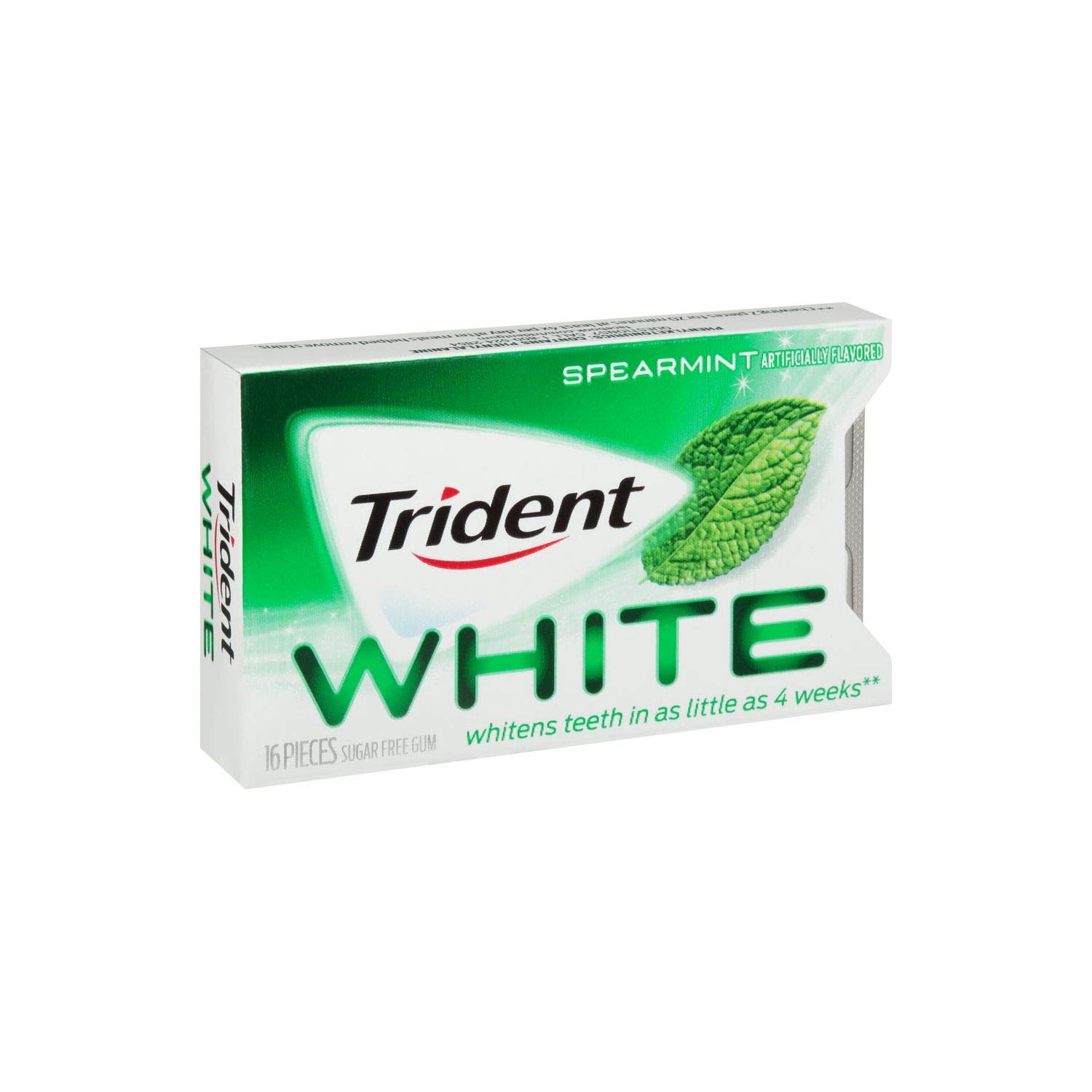Trident White Spearmint 16 Piece Gum