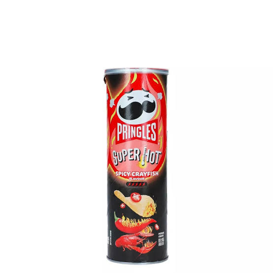 Pringles super hot spicy crayfish flavour 110g