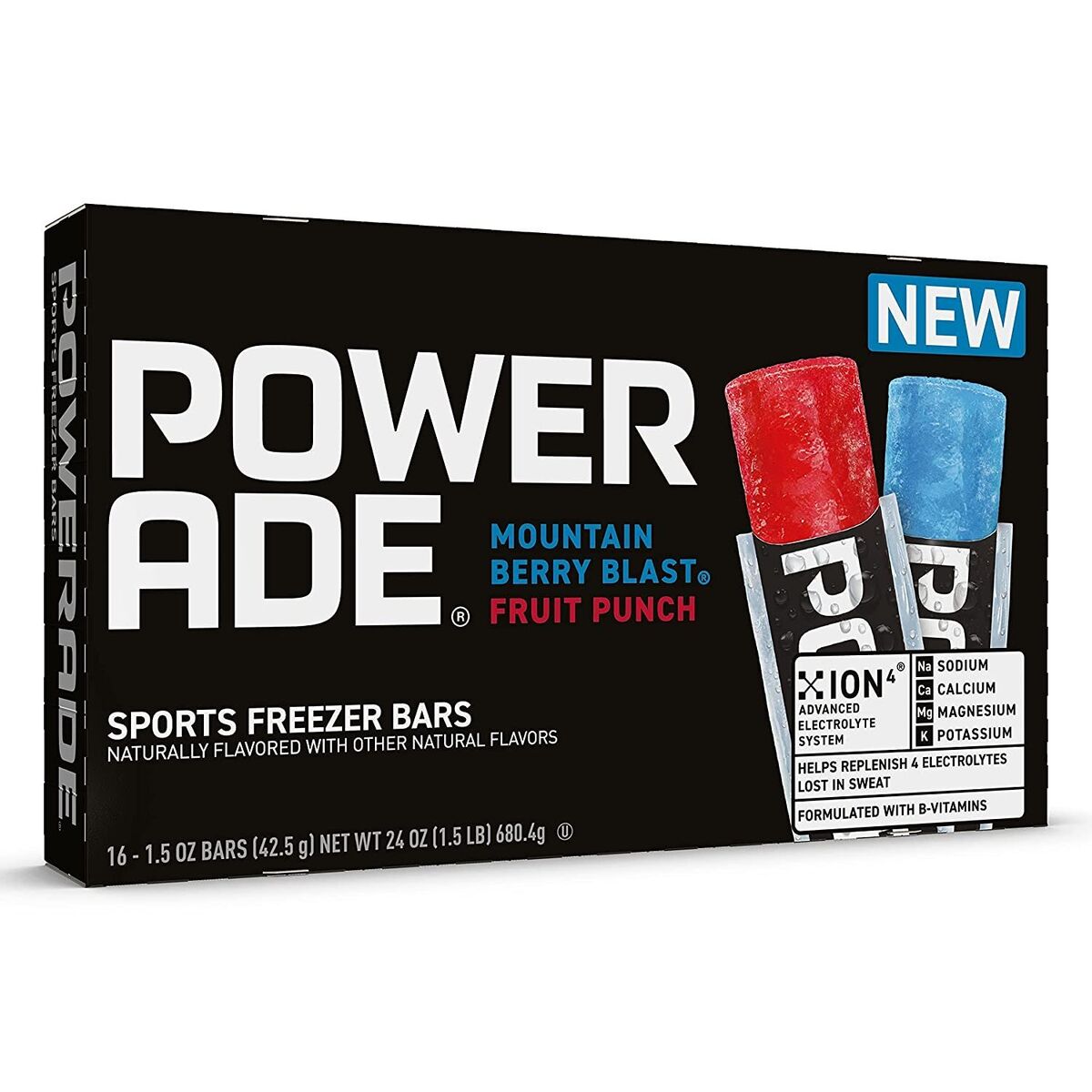 POWERADE Sports Freezer Pops 680.4g