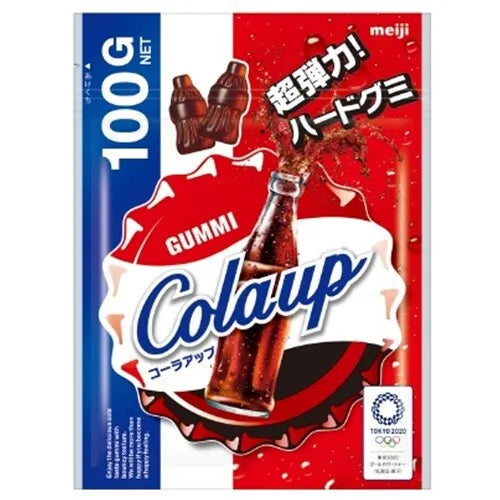 Meiji Cola Up Hard Gummy 100g