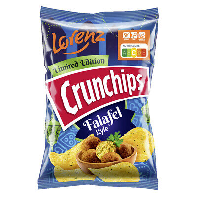 Lorenz crunch chips Falafel style 130g
