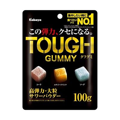 Kabaya Tough Gummy Cola/Lemon/Soda 100g