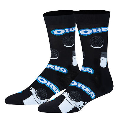 CRAZY SOCKS Oreo and Milk Crew Socks