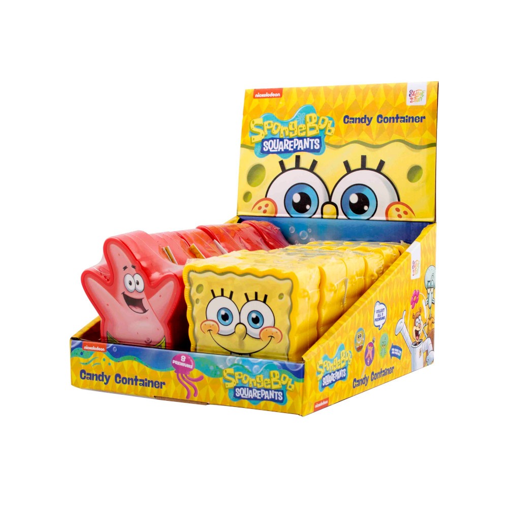 SPONGEBOB SQUAREPANTS CANDY CASE 10g