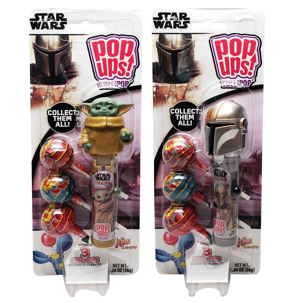 STAR WARS Pop Up Lollipops 36g