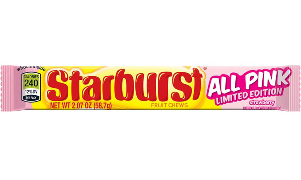 Starburst Fruit Chews All Pink 58.7g
