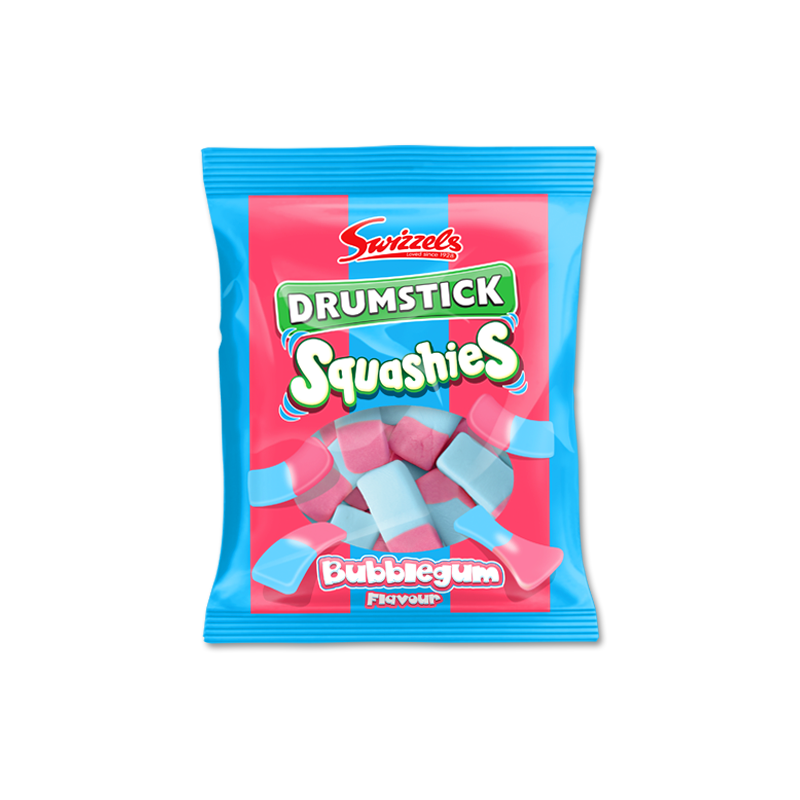 Swizzles drumstick squashies bubblegum 120g