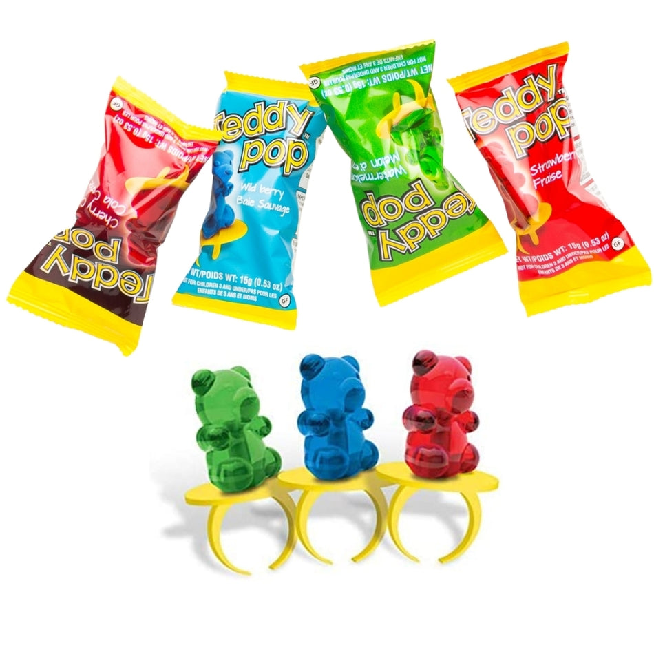 TEDDY POP Ring Lollipop 15g