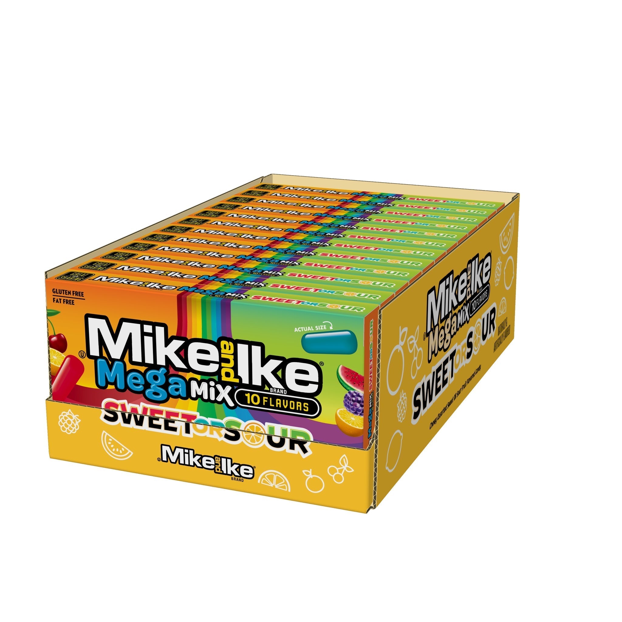 MIKE AND IKE MEGA MIX Sweet or Sour 120g