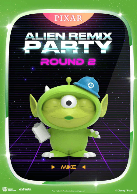 Beast Kingdom Mini Egg Attack Alien Remix Party Blind Box Round 2