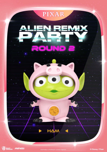 Beast Kingdom Mini Egg Attack Alien Remix Party Blind Box Round 2