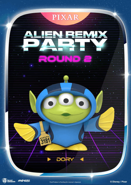 Beast Kingdom Mini Egg Attack Alien Remix Party Blind Box Round 2