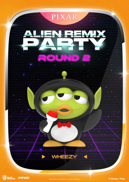 Beast Kingdom Mini Egg Attack Alien Remix Party Blind Box Round 2