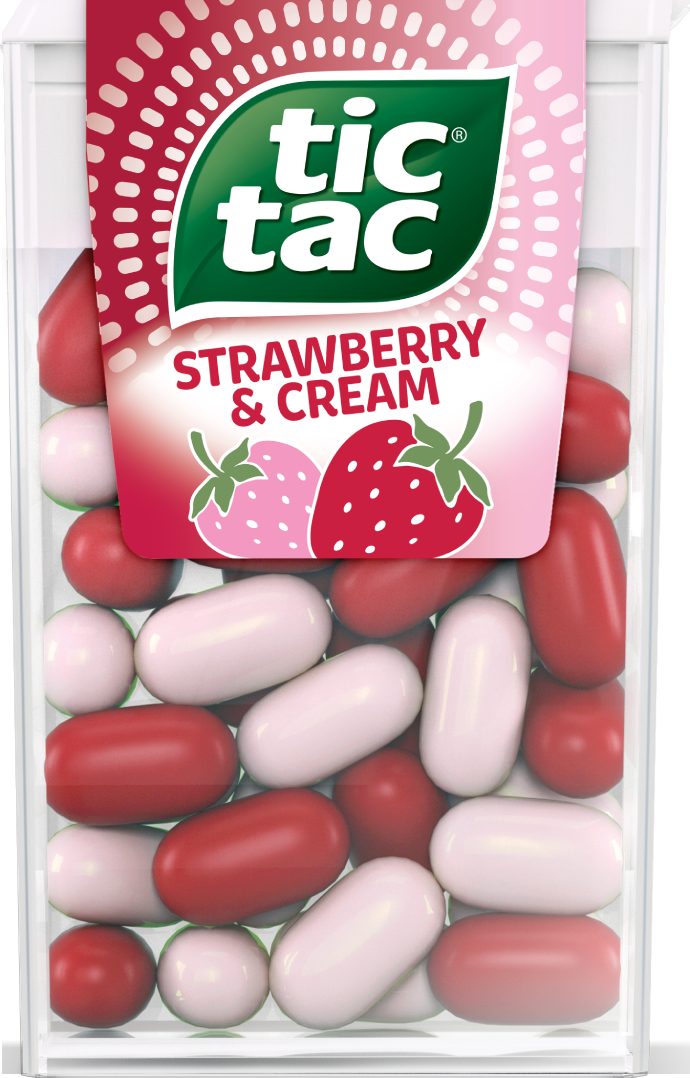 Tic Tac Strawberry & Cream (29g)