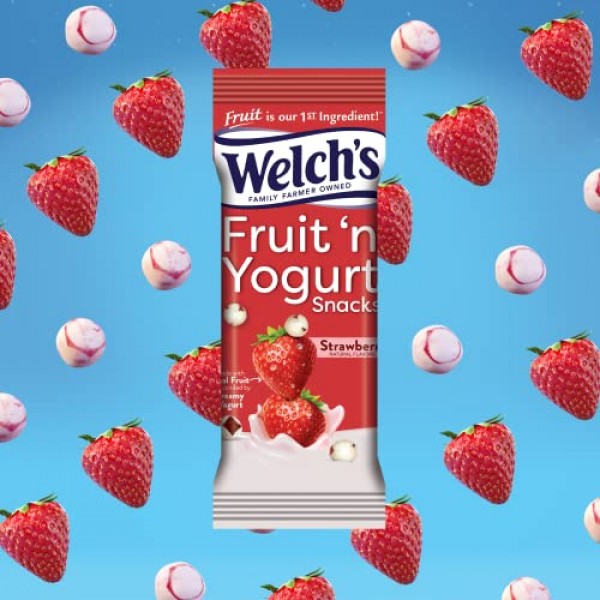 WELCH'S Fruit'n yoghurt snacks Strawberry 51g