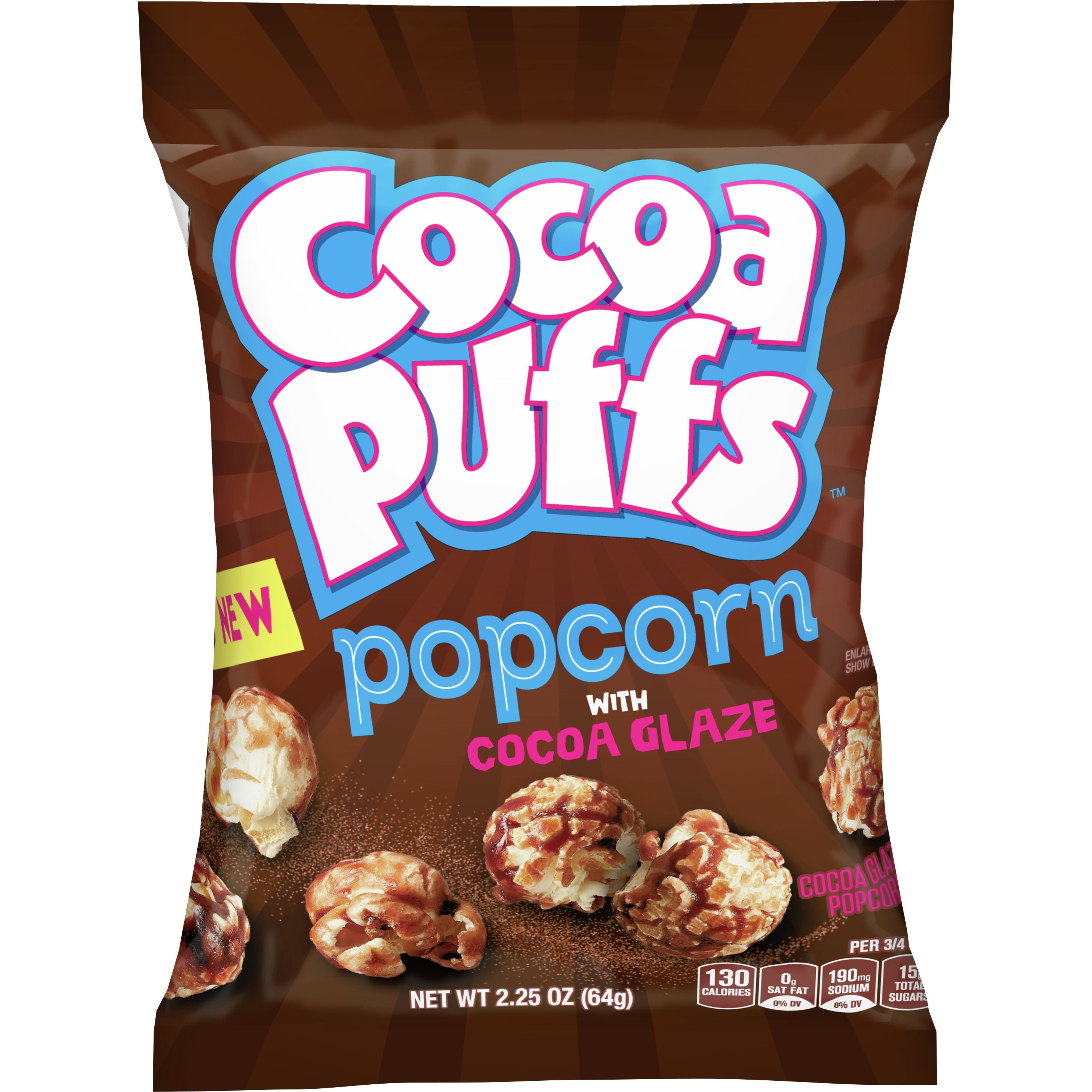 COCOA PUFFS Popcorn With Original Glaze 64g