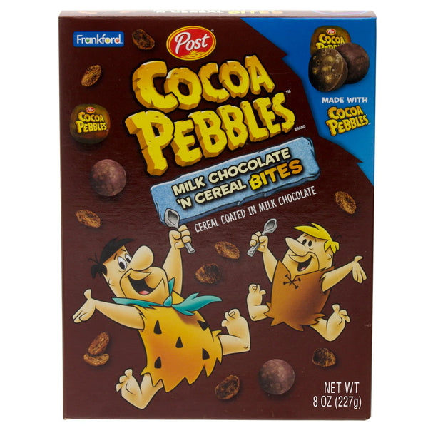 COCO PEBBLES MILK CHOCOLATE 'N CEREAL BITES 227G