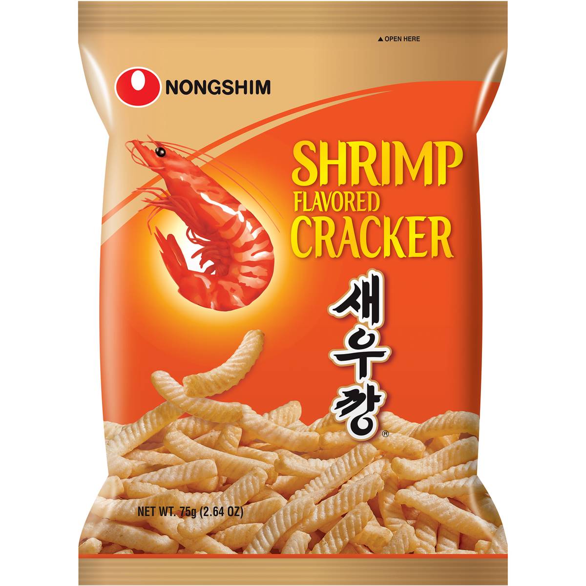 NONGSHIM Shrimp Flavoured Cracker 75g