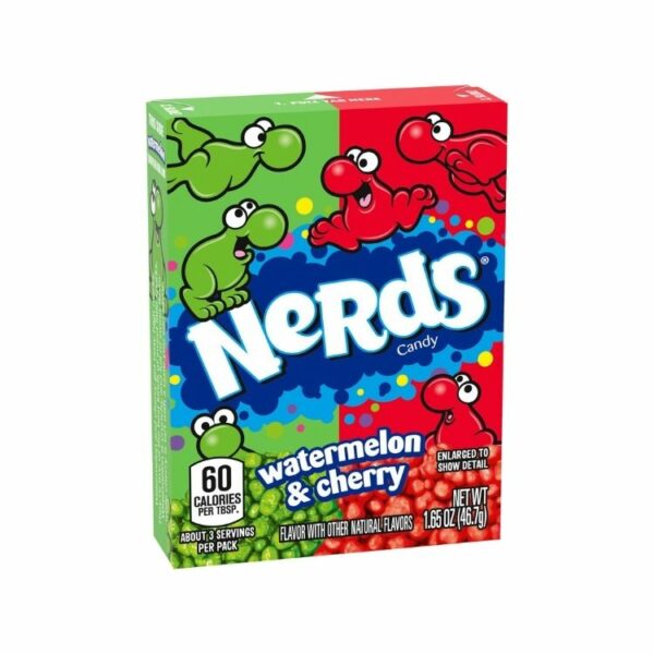 NERDS Watermelon & Cherry 46.7g