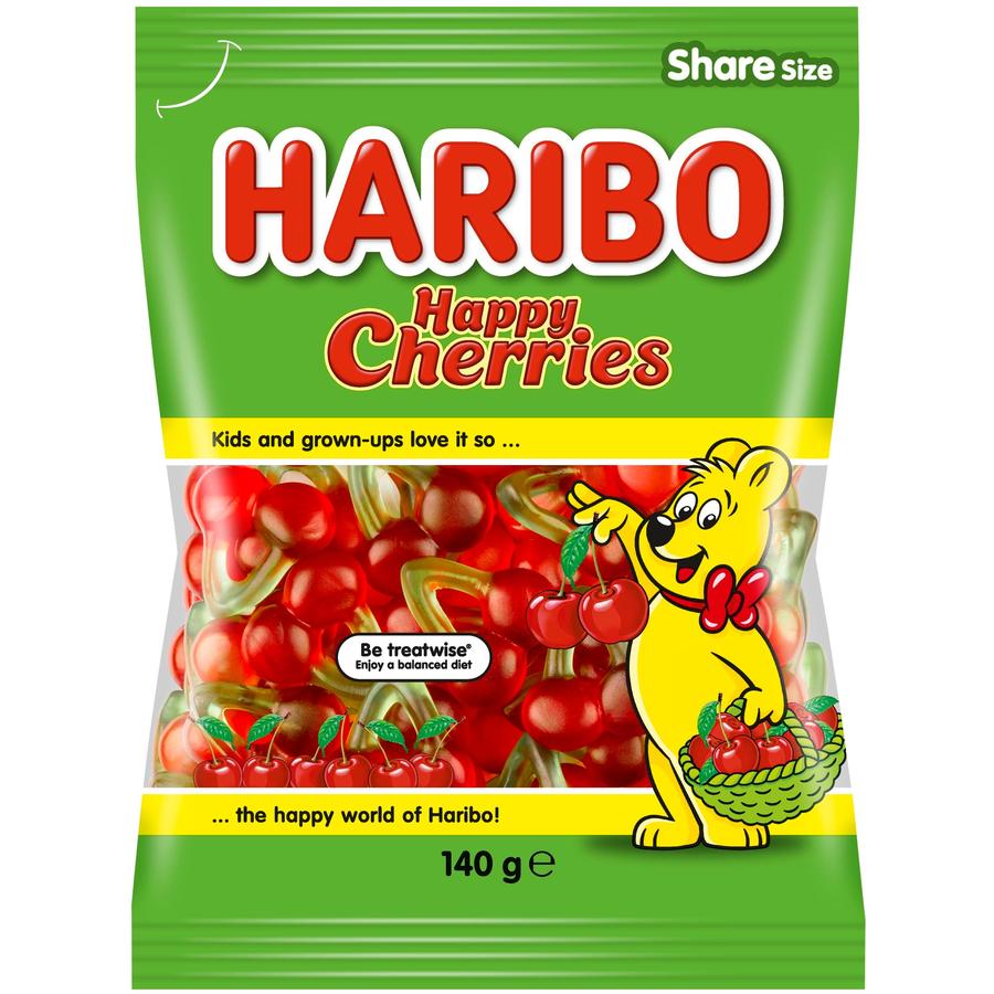 HARIBO HAPPY CHERRIES 142g