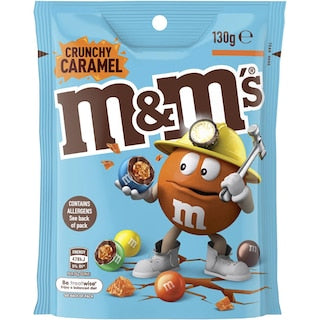 Mars m&m's crunch caramel pouch 130g