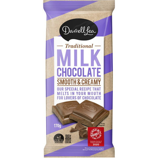 DARREL LEA Milk Chocolate Bar 170g