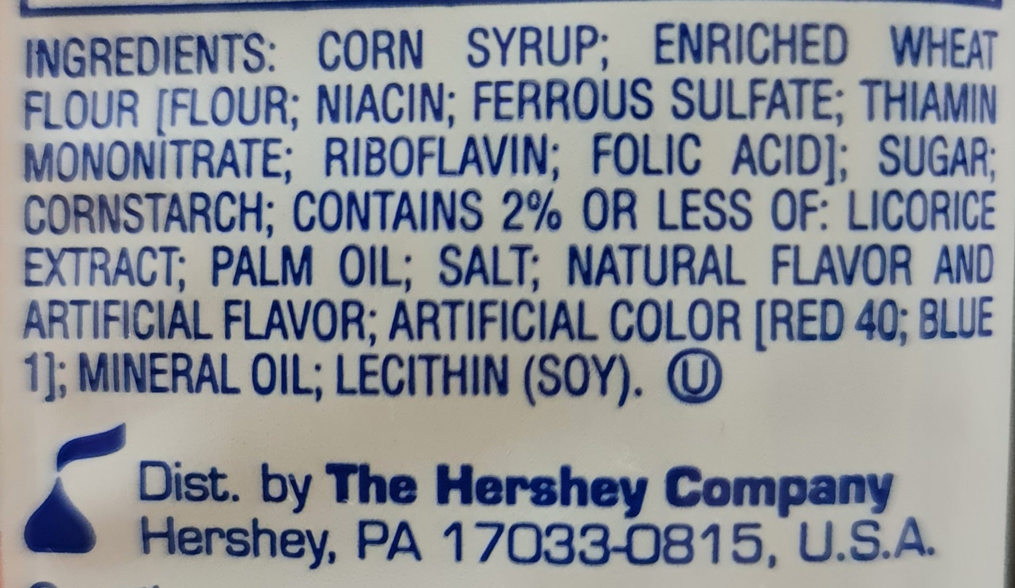 TWIZZLERS Licorice 453g