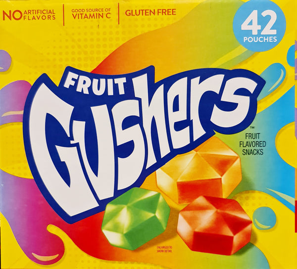 FRUIT GUSHERS BOX