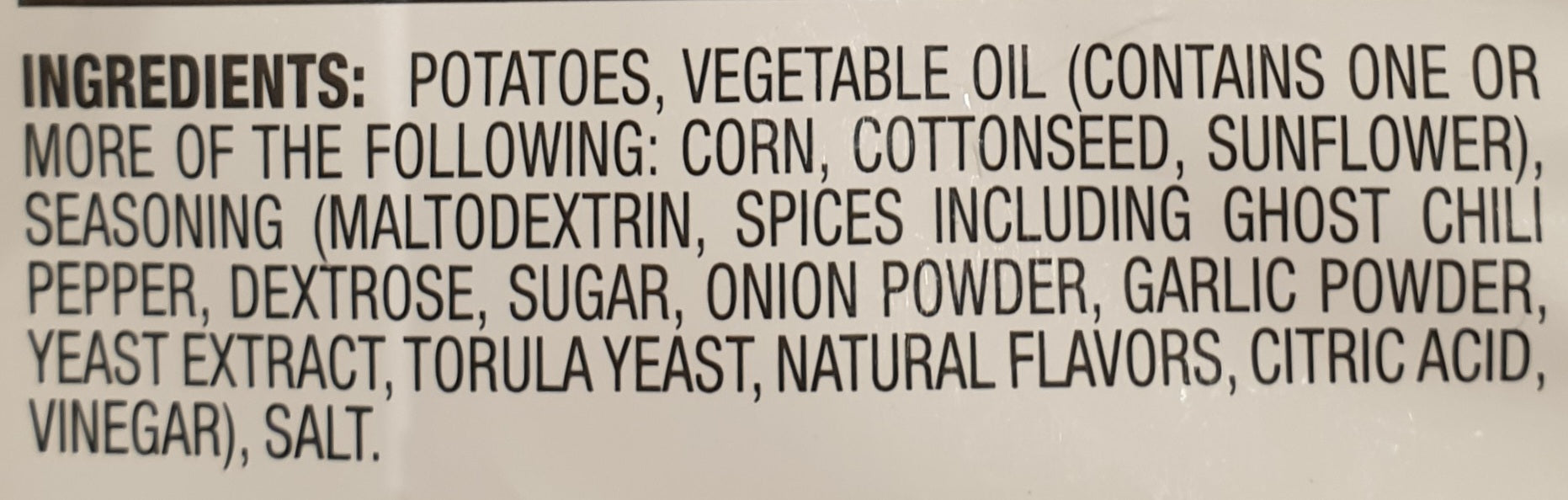 HERR'S Ghost Pepper Flavored 170g