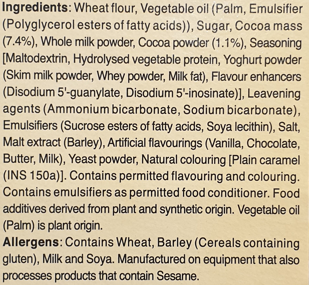 MEIJI Hello Panda Cocoa Biscuit Chocolate Filling 50g