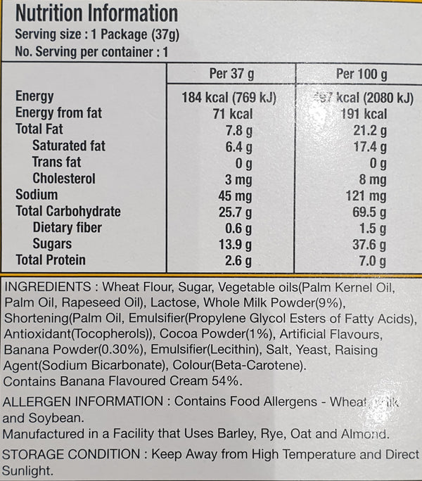 POCKY Choco Banana Flavour 37g
