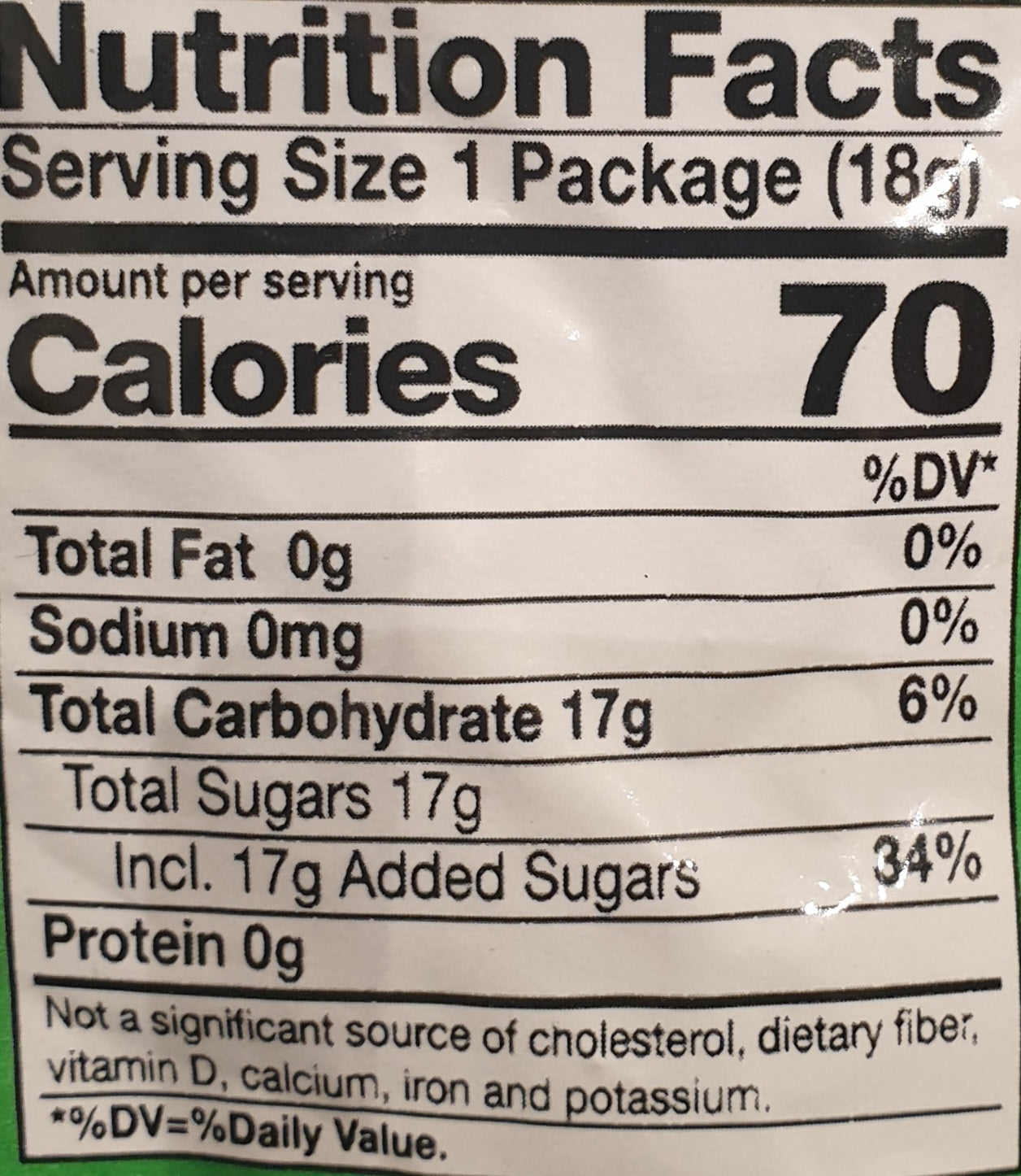 POP ROCKS Sour Apple Dip 18g