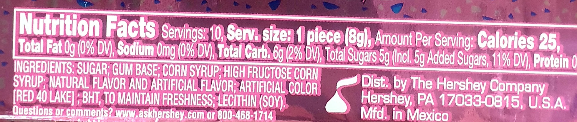 Bubble Yum Original 10 Pieces