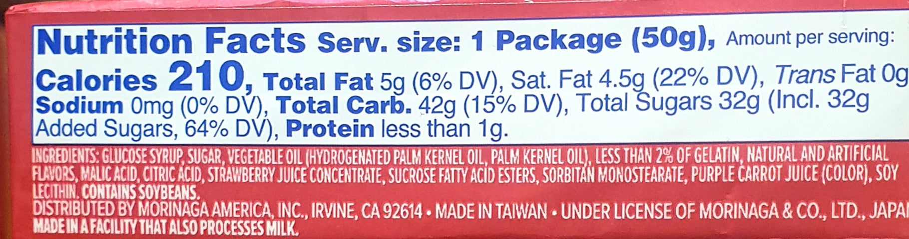 HI- CHEW Strawberry 50g
