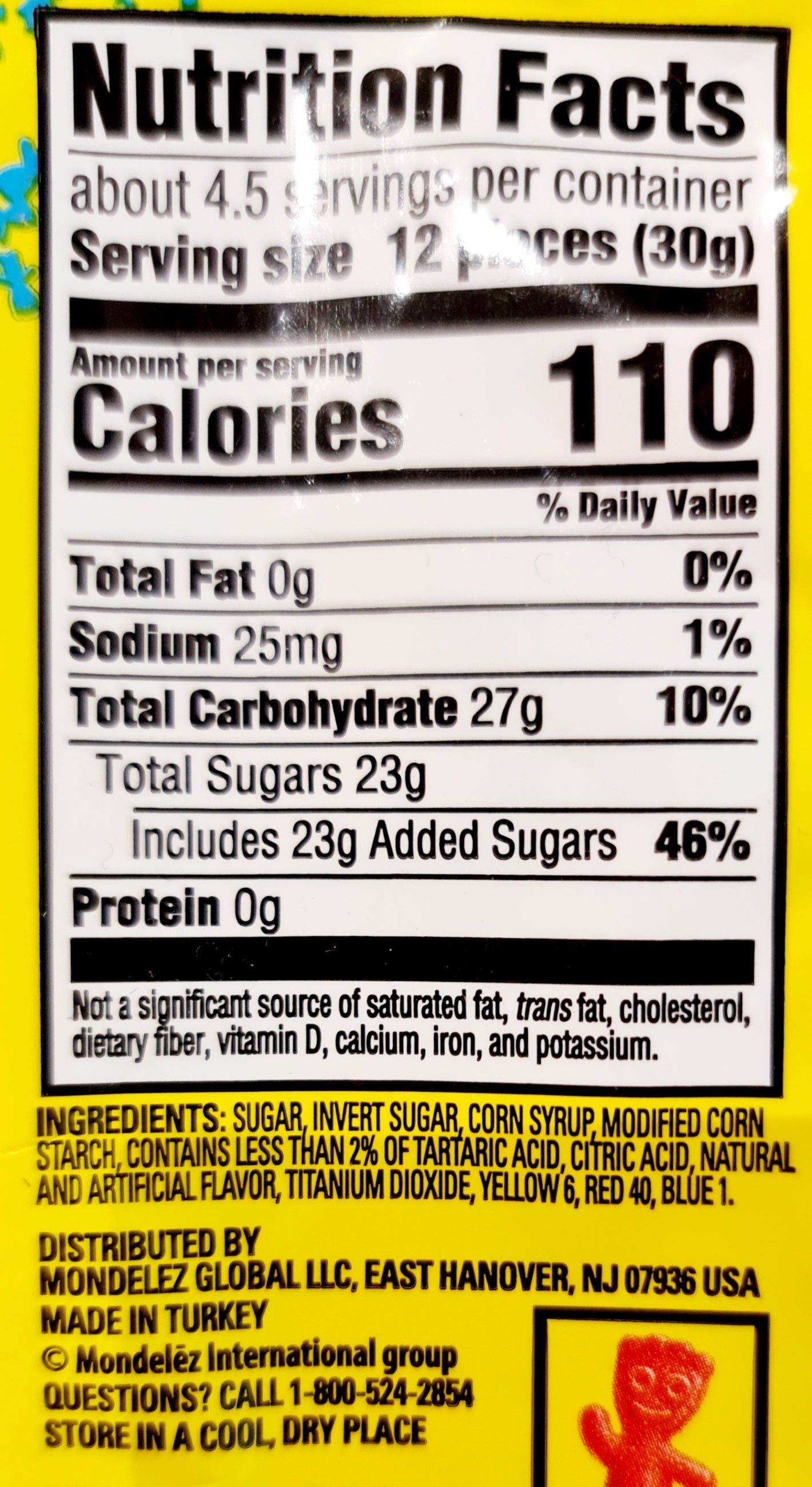 SOUR PATCH KIDS Tropical 102g