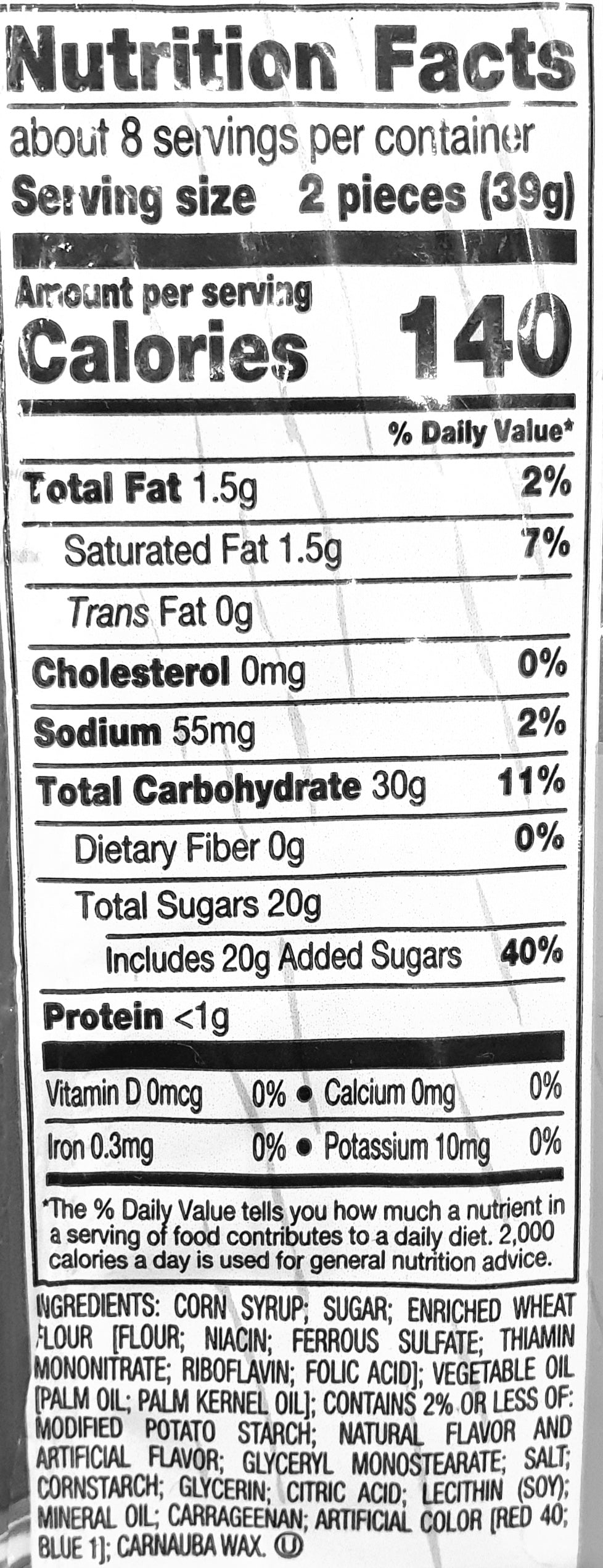 TWIZZLERS Strawberry Smoothie 311g