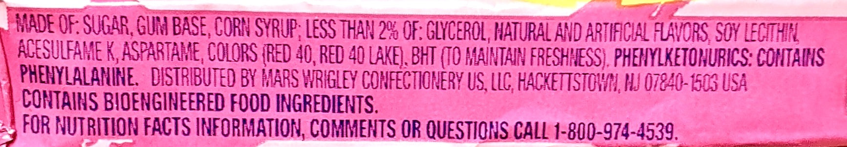 HUBBA BUBBA Max Outrageous original 5 Pieces 9.5g
