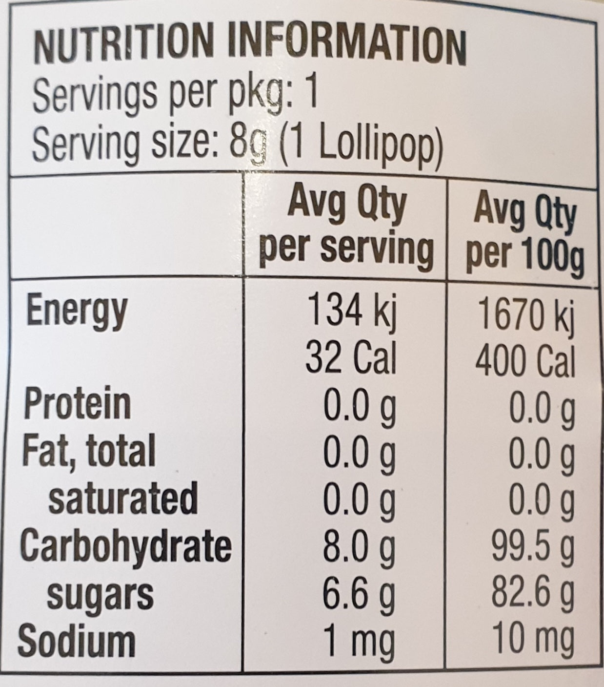 POP PALS Fruit Flavoured Skull 8g